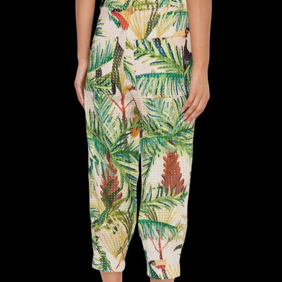 FARM Rio - Toucan Paradise Eyelet Pants - Picture 3 of 7